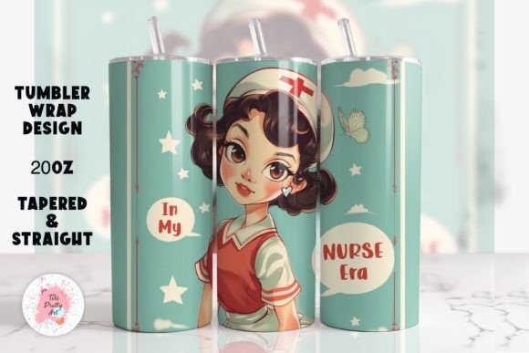 Download Nurse Tumbler Wrap 20oz Sublimation - Sublimation Collection