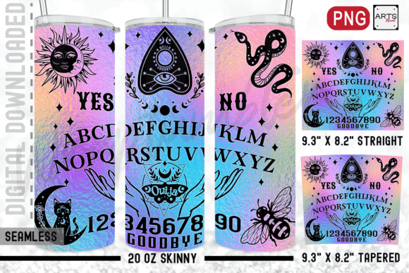 Download Halloween Ouija Board 20oz Sublimation 2 - Sublimation Collection