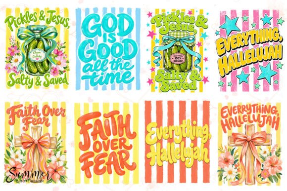 Download Christian Summer Sublimation PNG Bundle - Sublimation Collection