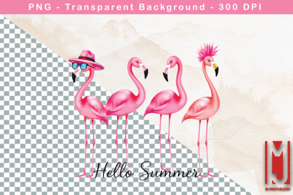 Download Flamingo Summer Png Sublimation - Sublimation Collection