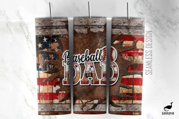 Download Baseball Dad Tumbler 20 Oz Sublimation 1 - Sublimation Collection