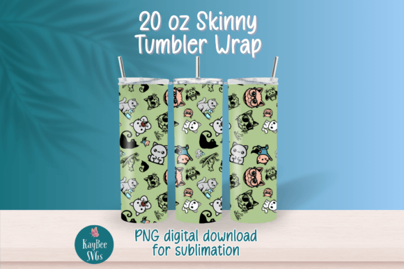 Download Cat Sublimation Tumbler Wrap PNG - Sublimation Collection