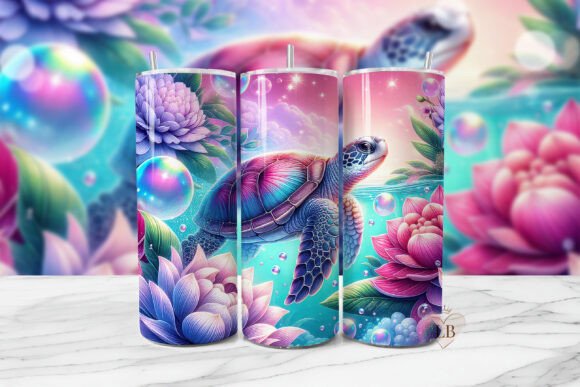 Download Sea Turtle Tumbler Sublimation PNG - Sublimation Collection