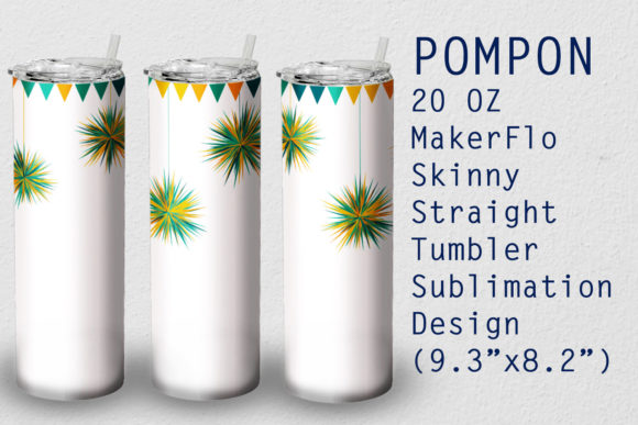 Download Tumbler Straight 20 OZ Sublimation Pompo - Sublimation Collection