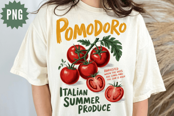 Download Tomato Pomorodo Summer Sublimation Desig - Sublimation Collection