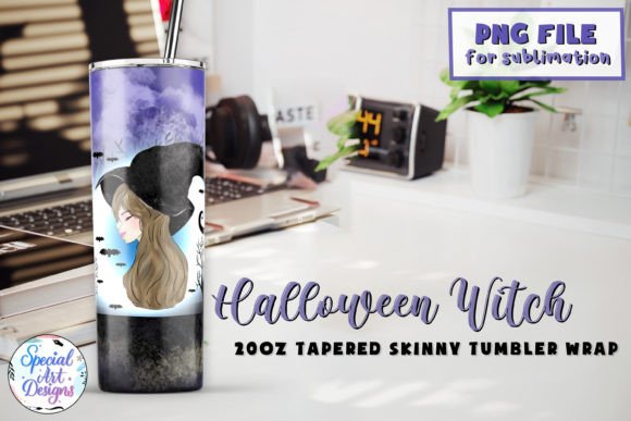 Download Halloween Witch |20 Oz Sublimation Png - Sublimation Collection