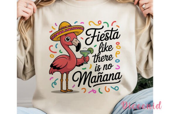 Download Fiesta Flamingo Party Sublimation Design - Sublimation Collection