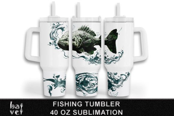 Download Fishing Tumbler 40 Oz Sublimation Design - Sublimation Collection