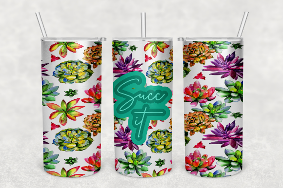 Download Sublimation Tumbler Design Succulent - Sublimation Collection