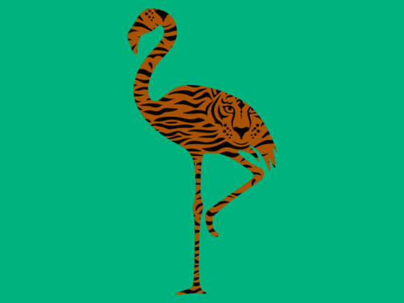 Download Flamingo Tiger Skin Sublimation - Sublimation Collection