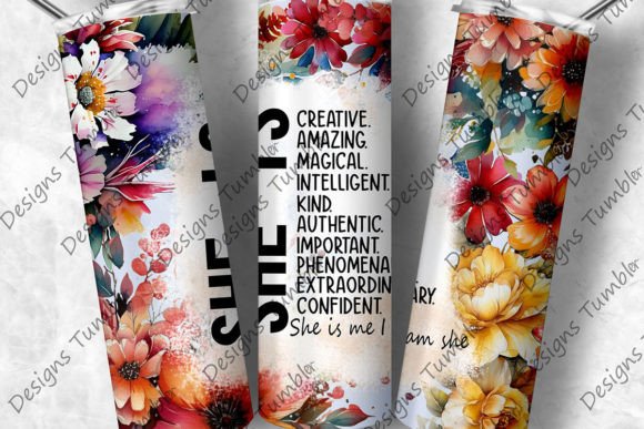 Download Floral Tumbler Wrap 20oz Sublimation - Sublimation Collection