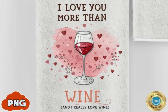 Download Valentine Kitchen Towel PNG Sublimation - Sublimation Collection