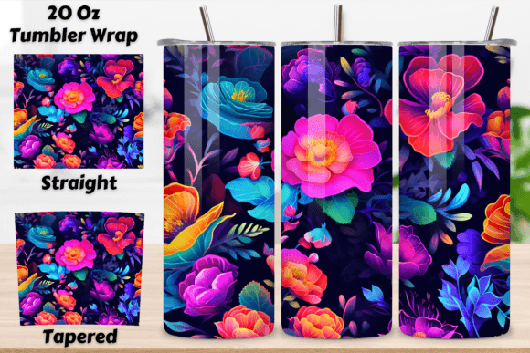 Download Pink Flowers Sublimation Tumbler Design - Sublimation Collection