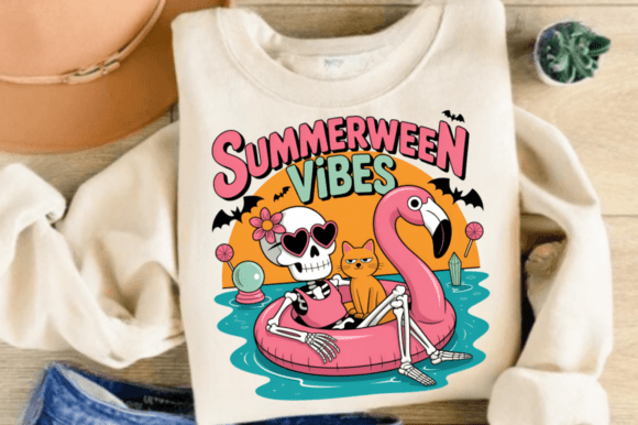 Download Summerween Vibes Sublimation Design - Sublimation Collection