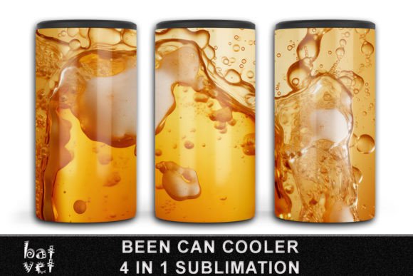 Download 4 in 1 Beer Can Cooler Sublimation PNG - Sublimation Collection