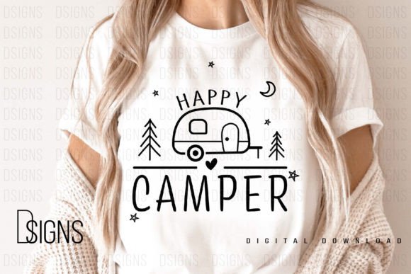 Download Happy Camper Camping Outdoor Sublimation - Sublimation Collection